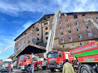 There had been no previous concerns for the building’s fire safety